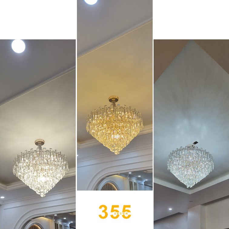 Đèn thả pha lê TPL8188T800