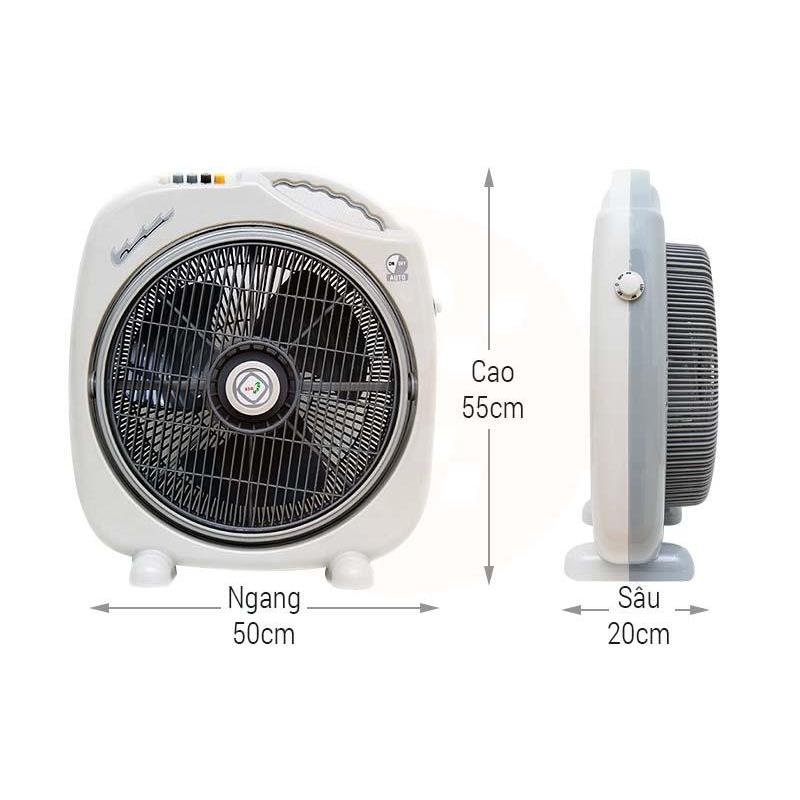 Quạt hộp B4 hẹn giờ ASIAvina F16001-XV1