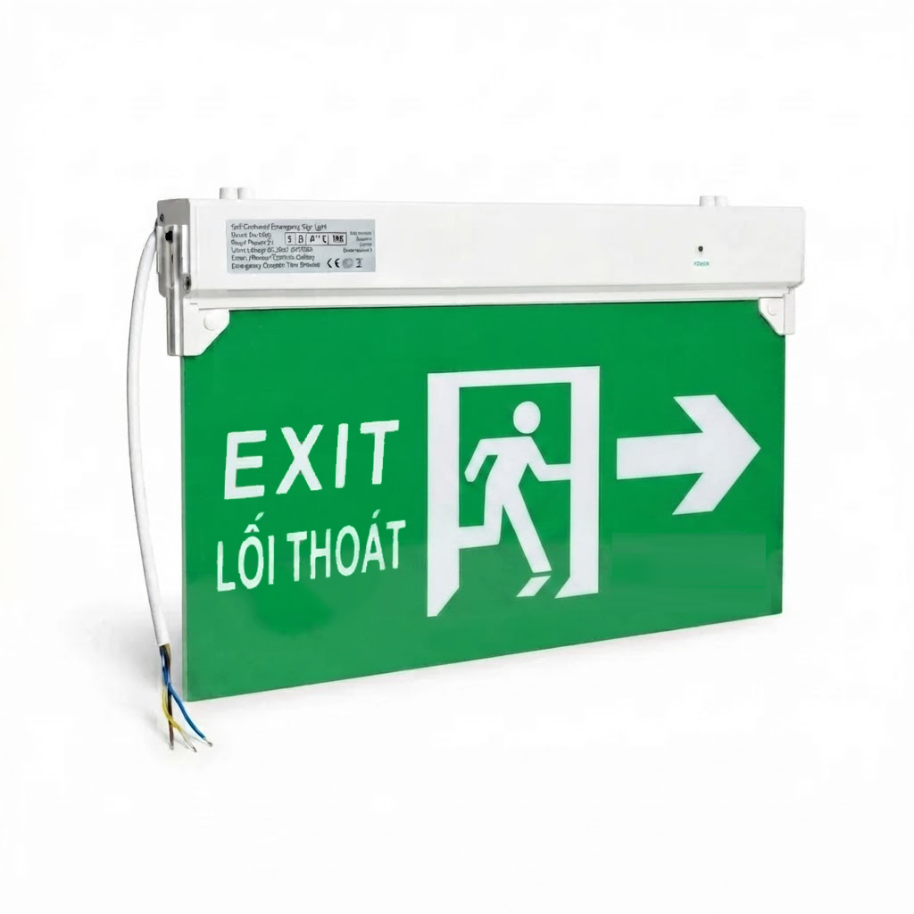 Đèn thoát hiểm Exit Kawaled E506 (1 mặt)