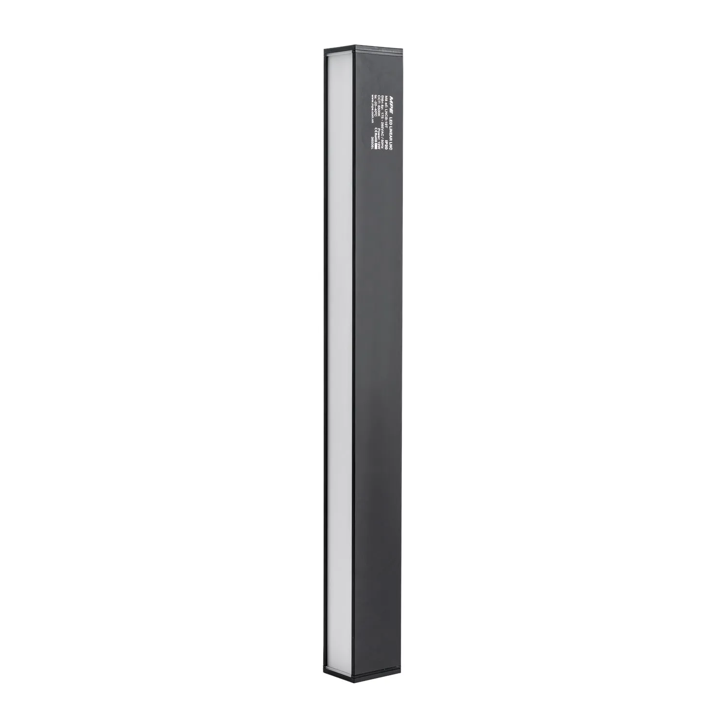 Đèn led linear MPE LNCB 19W màu đen
