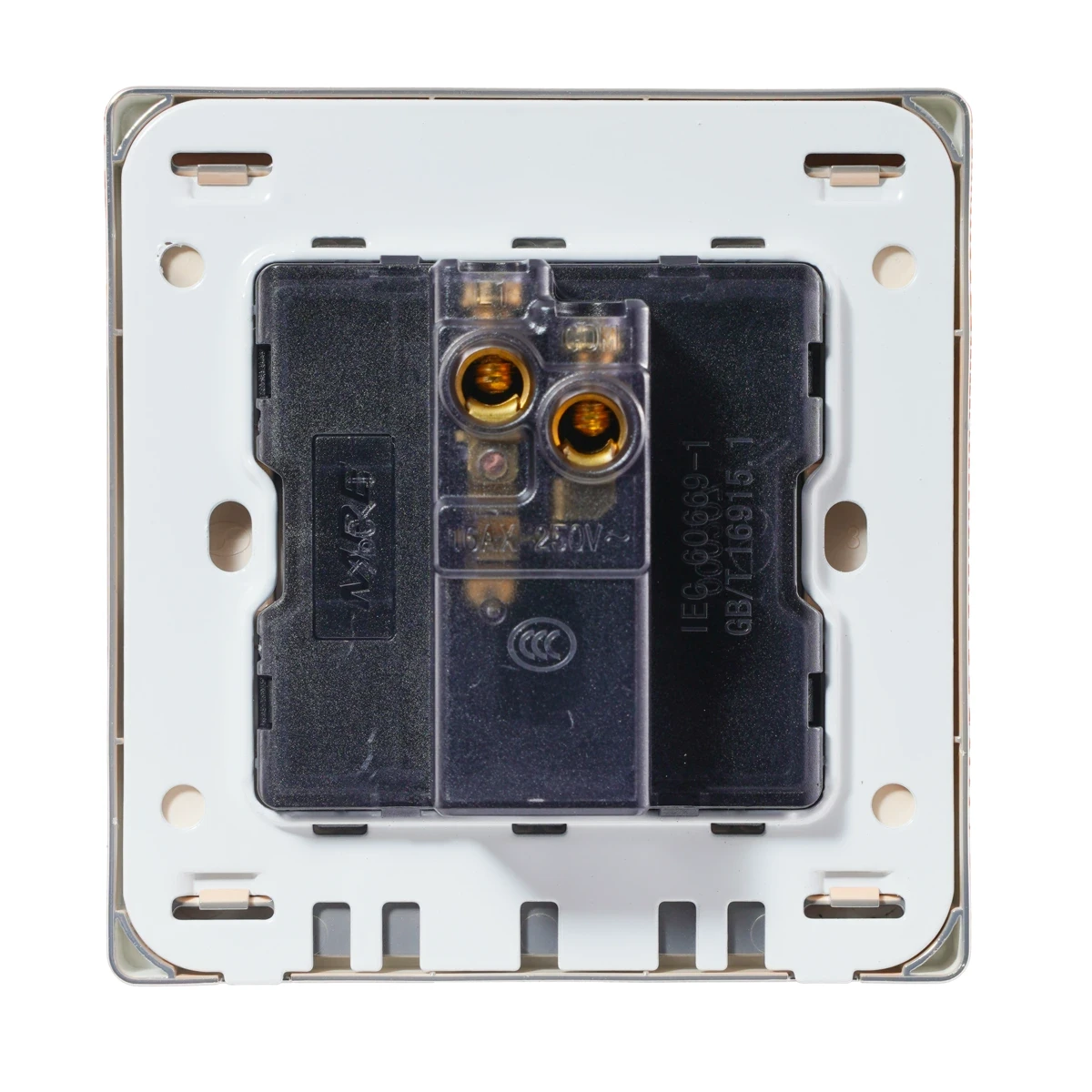 Mặt 1 công tắc 1 chiều MPE 16A - 250V KT: 86*89mm S701