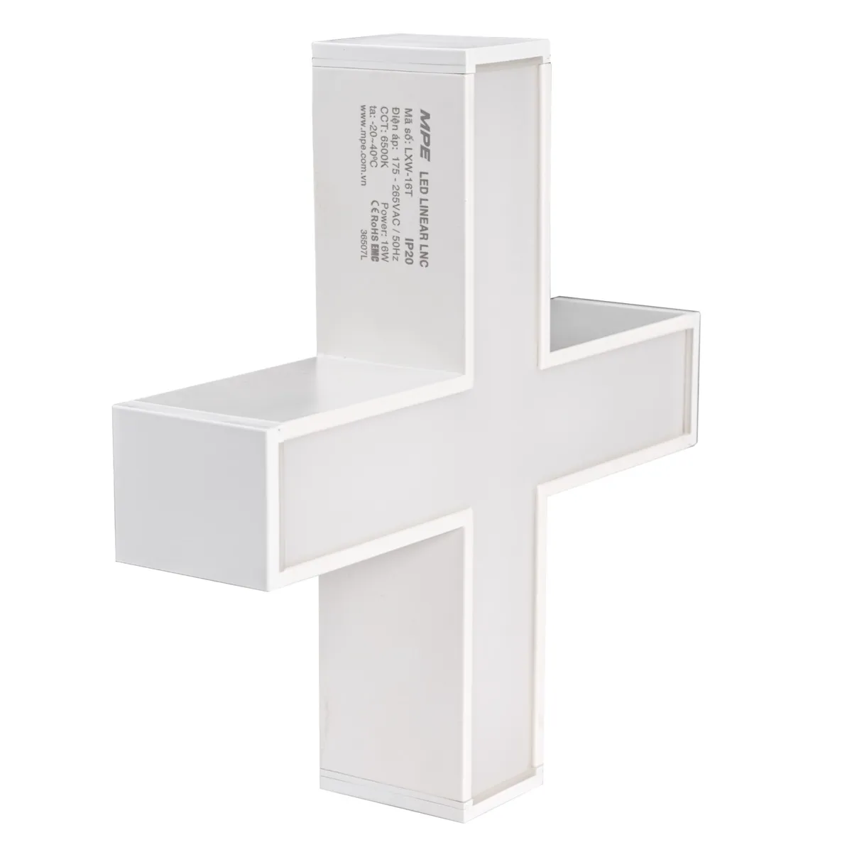 Thanh nối MPE có đèn LXW-16T trắng