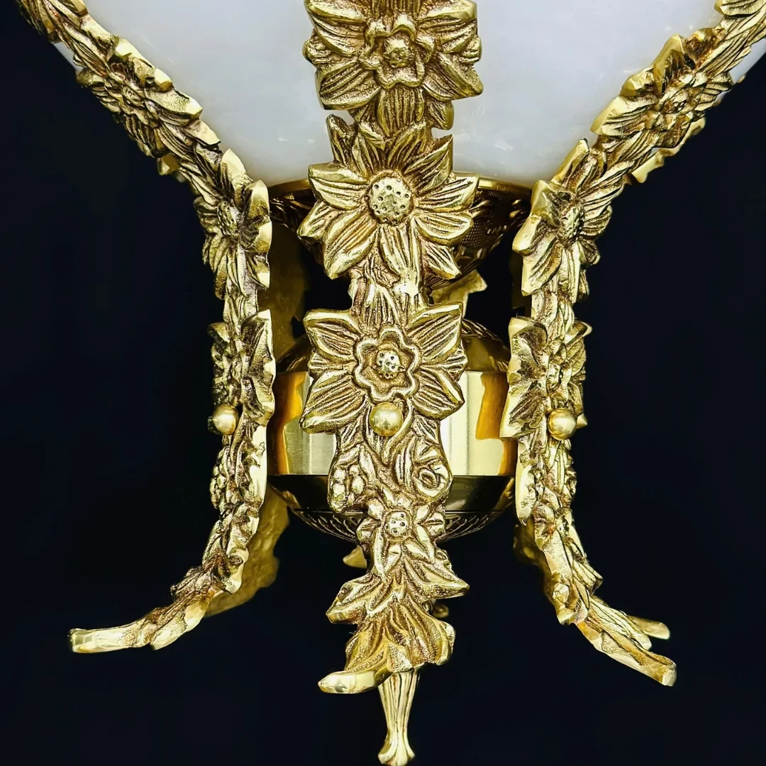 Đèn Chùm Đồng Nến 355 Decor DCD8121