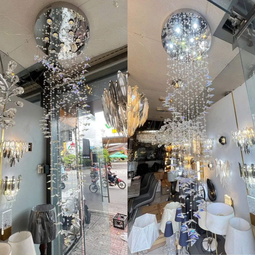 Đèn thả pha lê 355 Decor TPL127