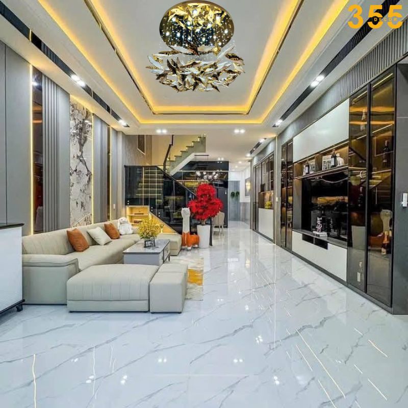 Đèn thả trang trí 355 Decor THD119 Ø1000*H600