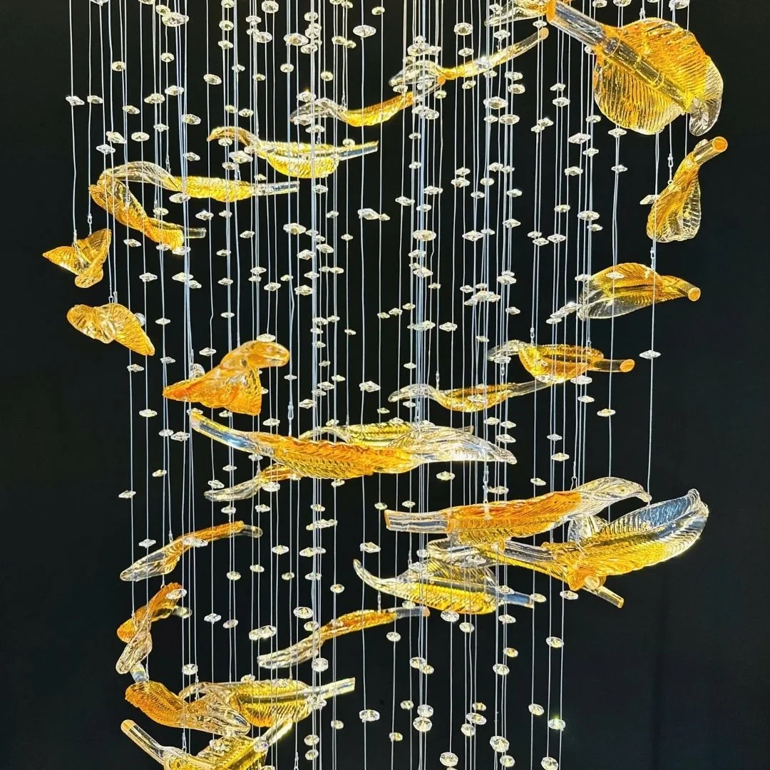 Đèn thả pha lê 355 Decor THD153