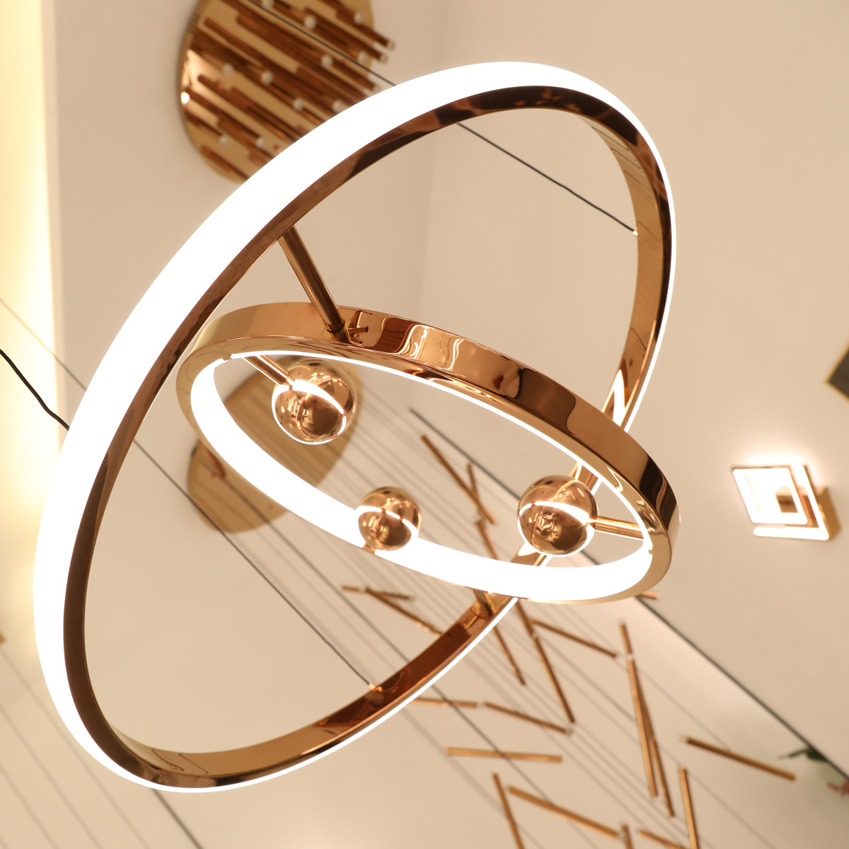 Đèn thả trang trí 355 Decor THD9317T600 Ø600*H400