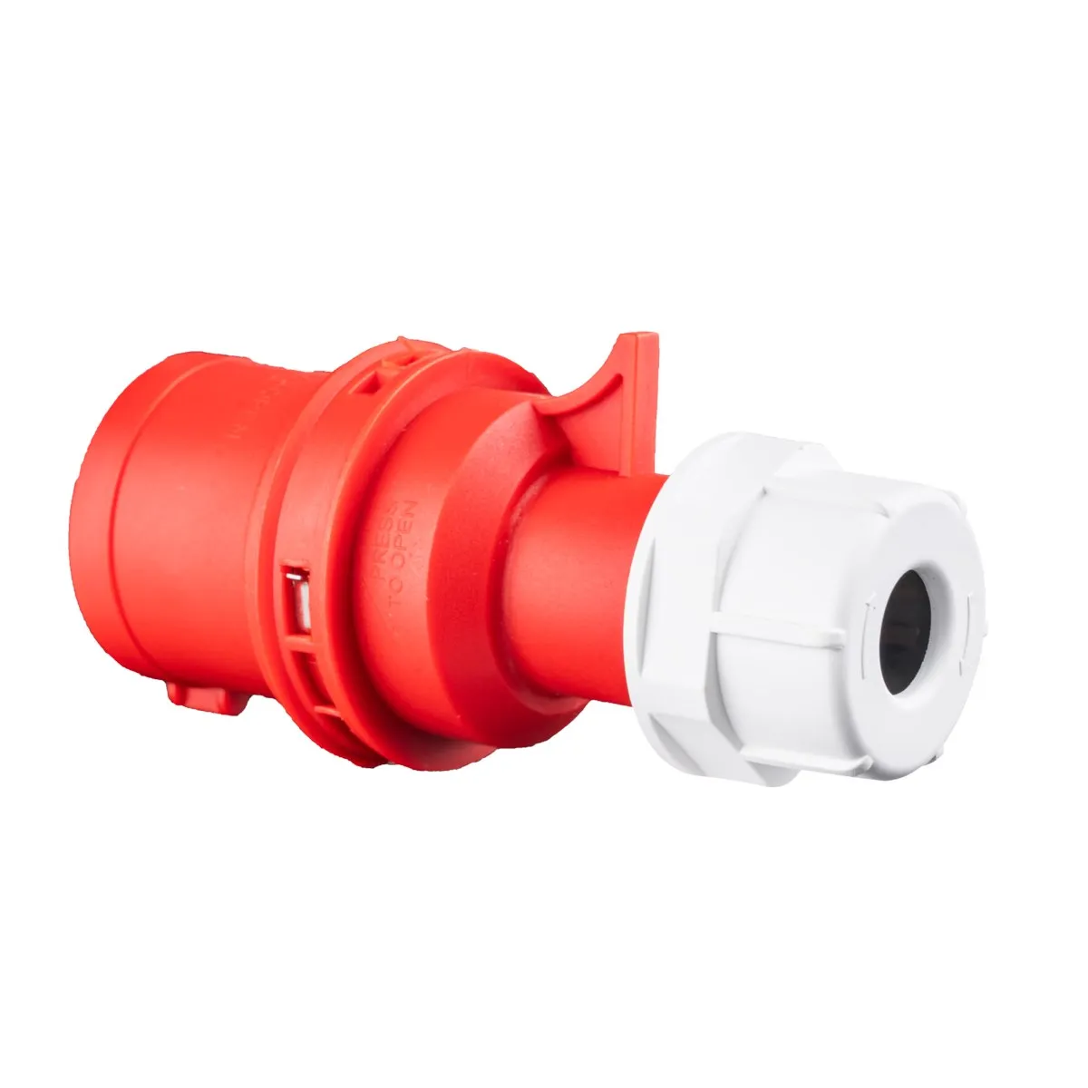 Phích cắm công nghiệp 3 pha MPE loại di động có kẹp giữ dây 3P+E IP44