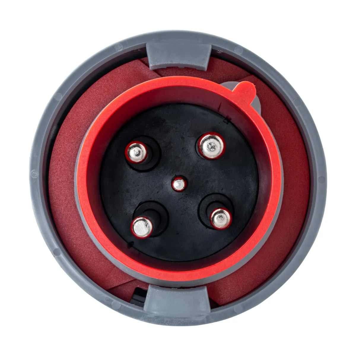 Phích cắm công nghiệp 3 pha MPE loại di động có kẹp giữ dây 380/415V 3P+E IP67