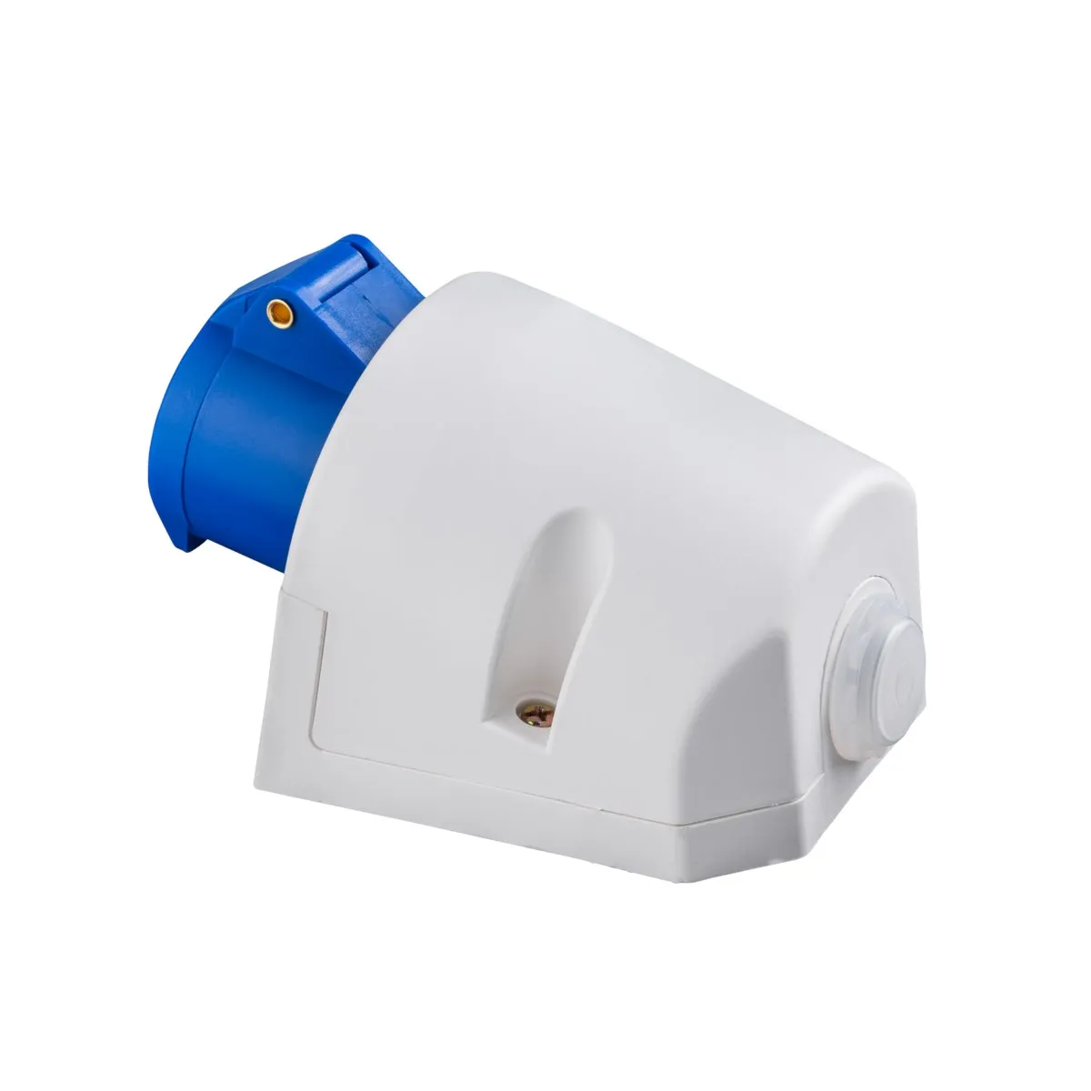 Ổ cắm công nghiệp 1 pha MPE cố định lắp trên tường MPE