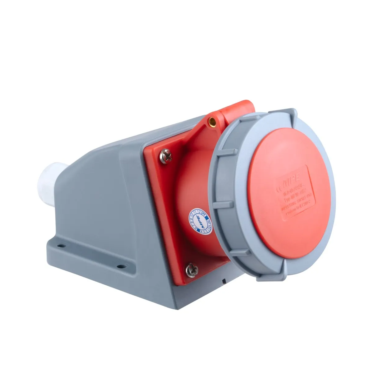 Ổ cắm công nghiệp 3 pha MPE gắn nổi 3P+N+E IP67