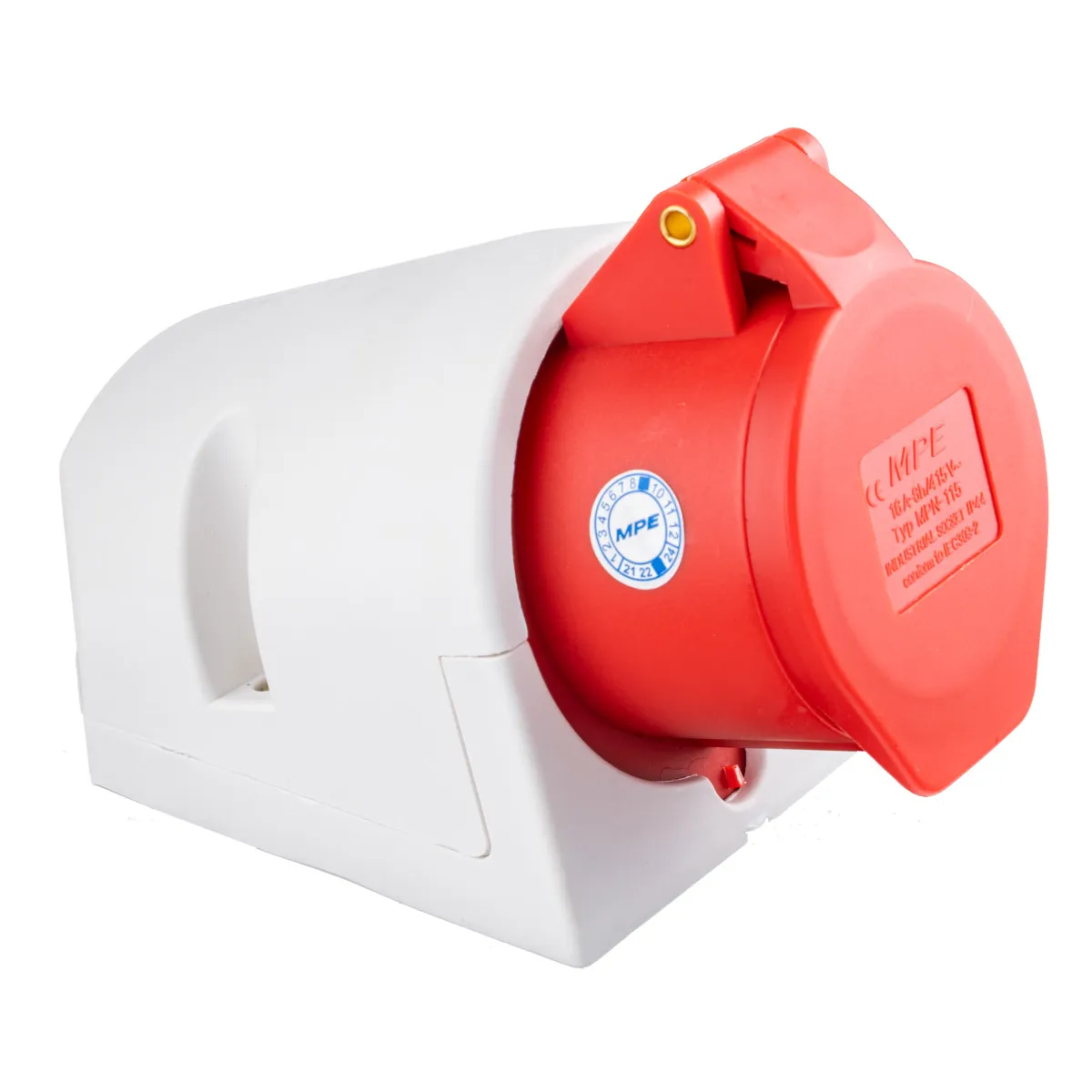 Ổ cắm công nghiệp 3 pha MPE gắn nổi 380/415V IP44