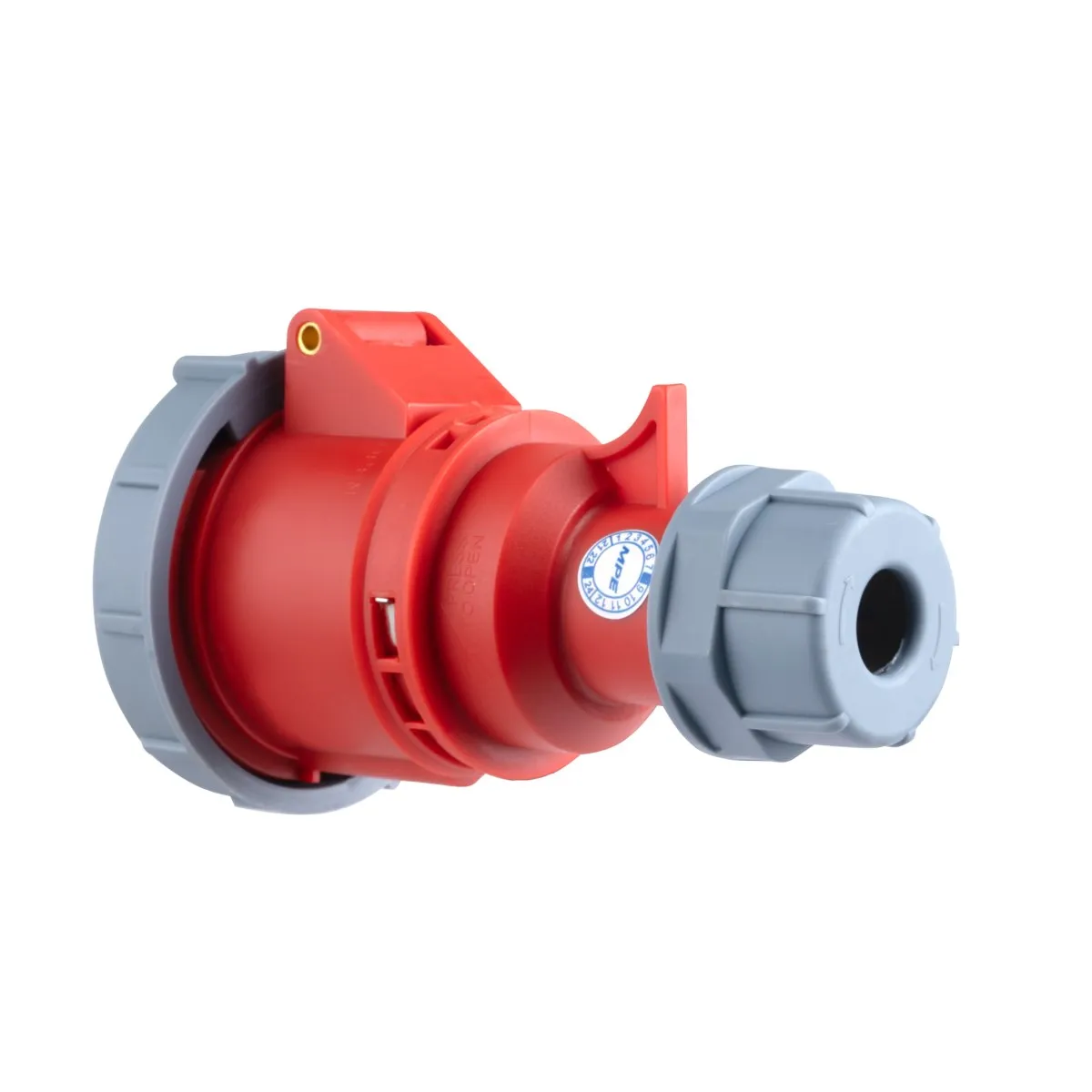 Ổ cắm công nghiệp 3 pha MPE nối 3P+E IP67