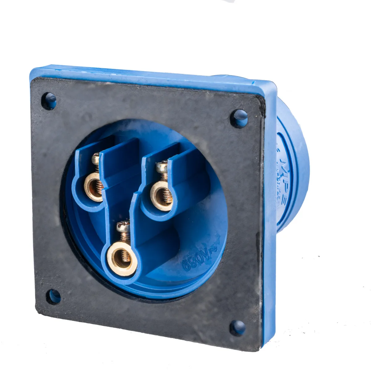 Phích cắm công nghiệp 1 pha MPE lắp âm 2P+E 32A IP44 240V