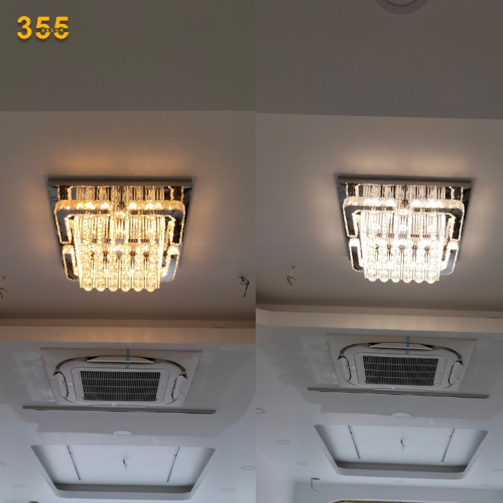 Đèn ốp trần pha lê OTPL40402V