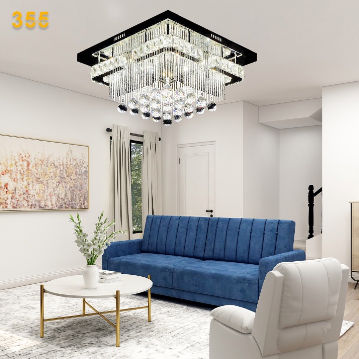 Đèn ốp trần pha lê OTPL40402V