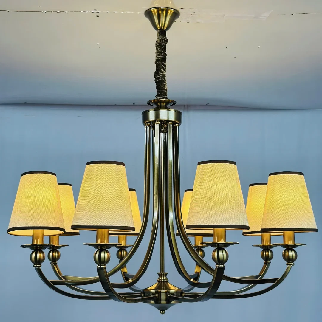 Đèn Chùm Nến Ø880*H650, E14*8