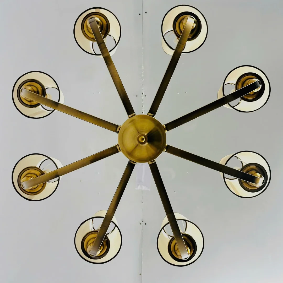 Đèn Chùm Nến Ø880*H650, E14*8