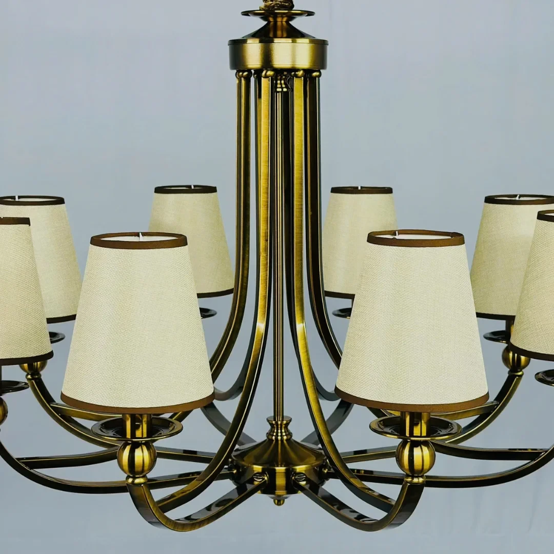 Đèn Chùm Nến Ø880*H650, E14*8