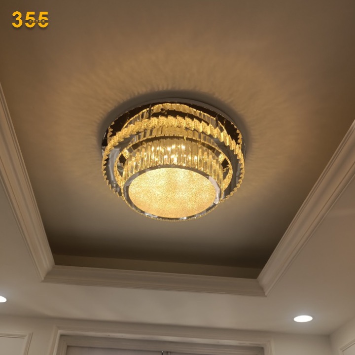 Đèn ốp trần pha lê OTPL40398T600