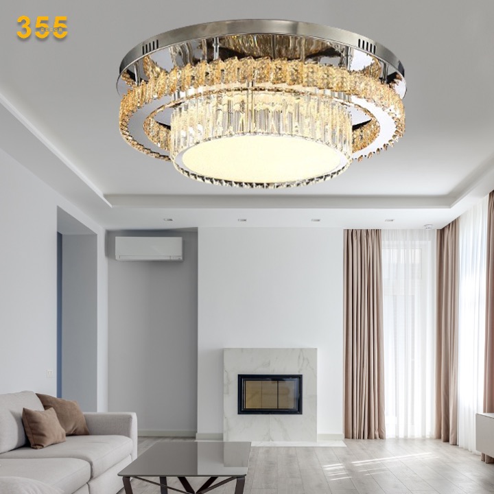 Đèn ốp trần pha lê OTPL40398T600