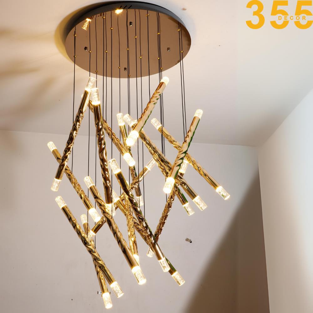 Đèn thả Ø600*H3000 LED 3000K