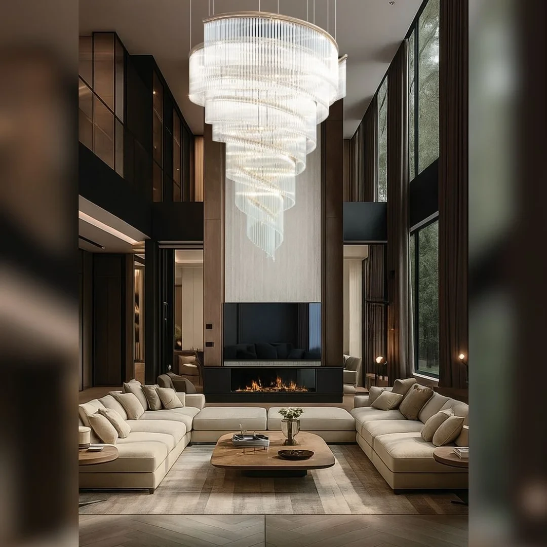 Đèn thả Pha Lê 355 Decor TPL9665 - D1500*H3000 - Bóng GU G4