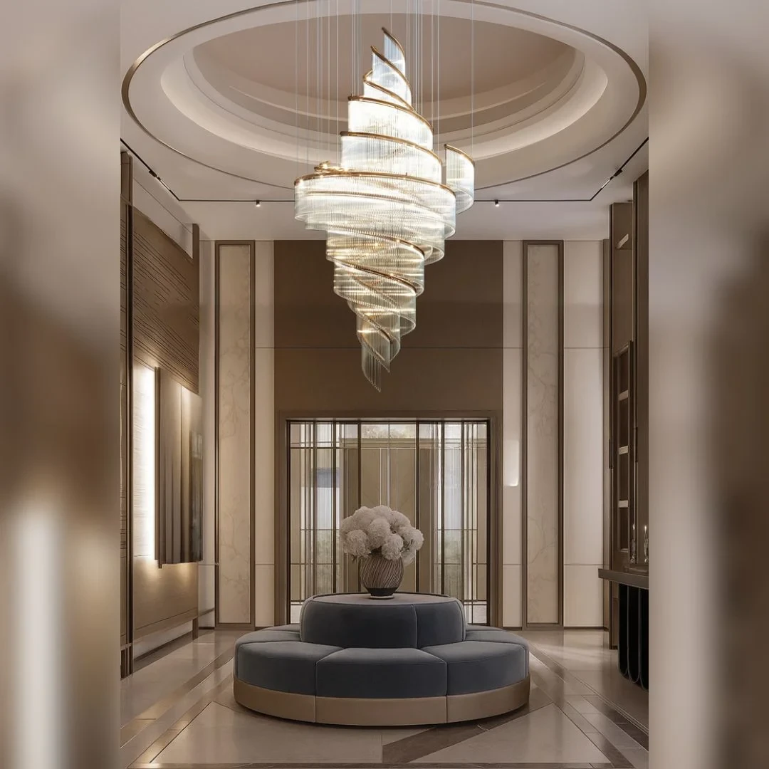 Đèn thả Pha Lê 355 Decor TPL9664 - D1200*H2800 - Bóng G4