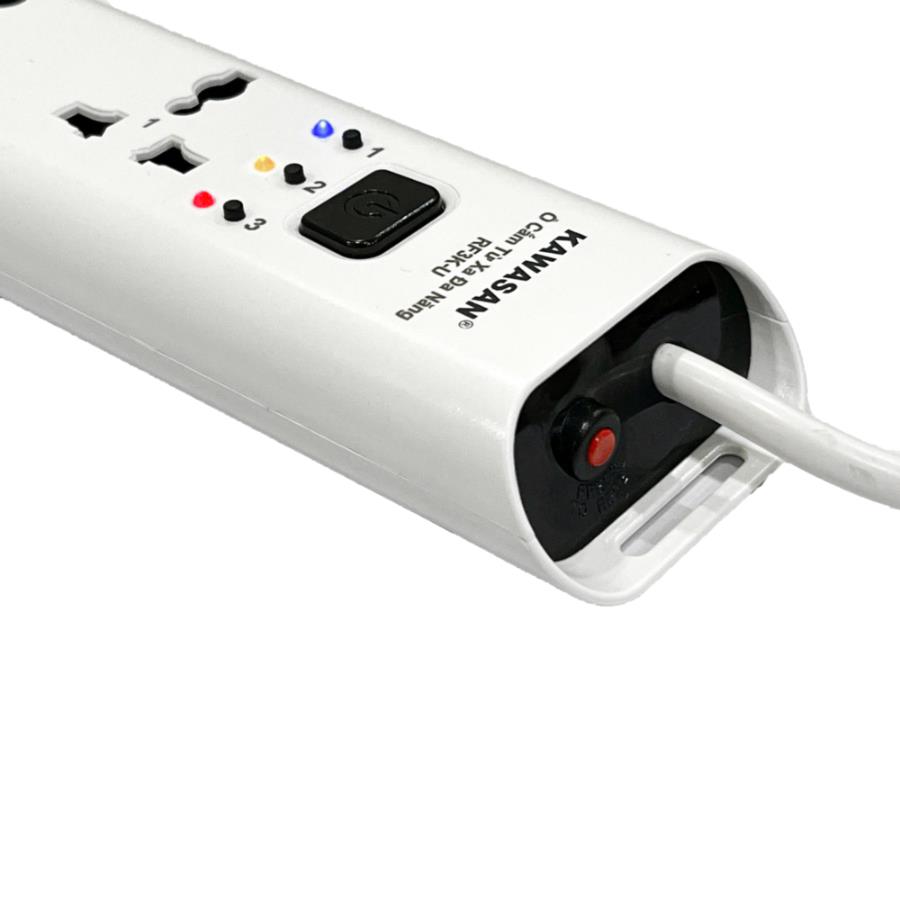 Ổ cắm điện kéo dài Kawasan RF3KU-RM01B