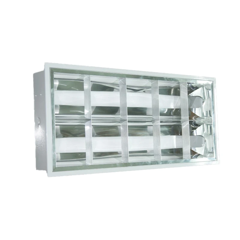 Máng đèn xương cá âm trần mpe 2 bóng ( Không bao gồm bóng và tăng phô )