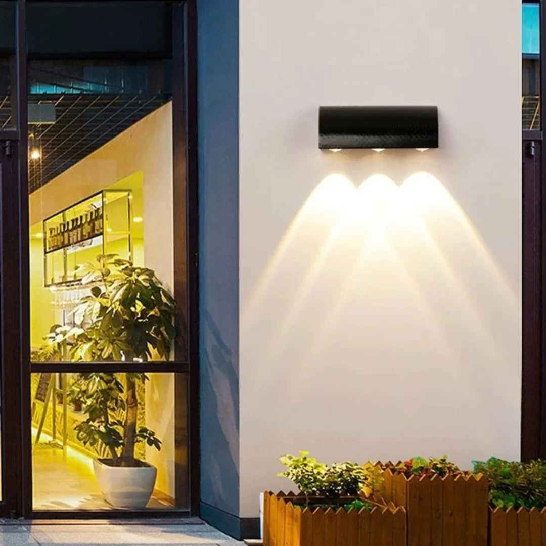 Đèn vách ngoài trời 355 DECOR VNT70 LED 3000K