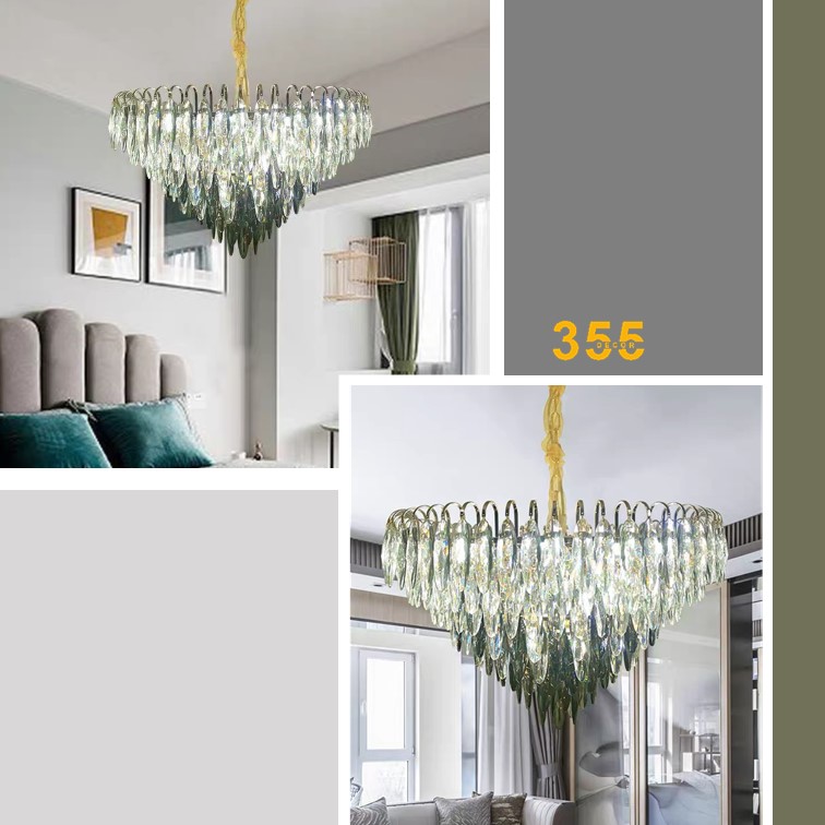 Đèn thả pha lê TPL8163T600