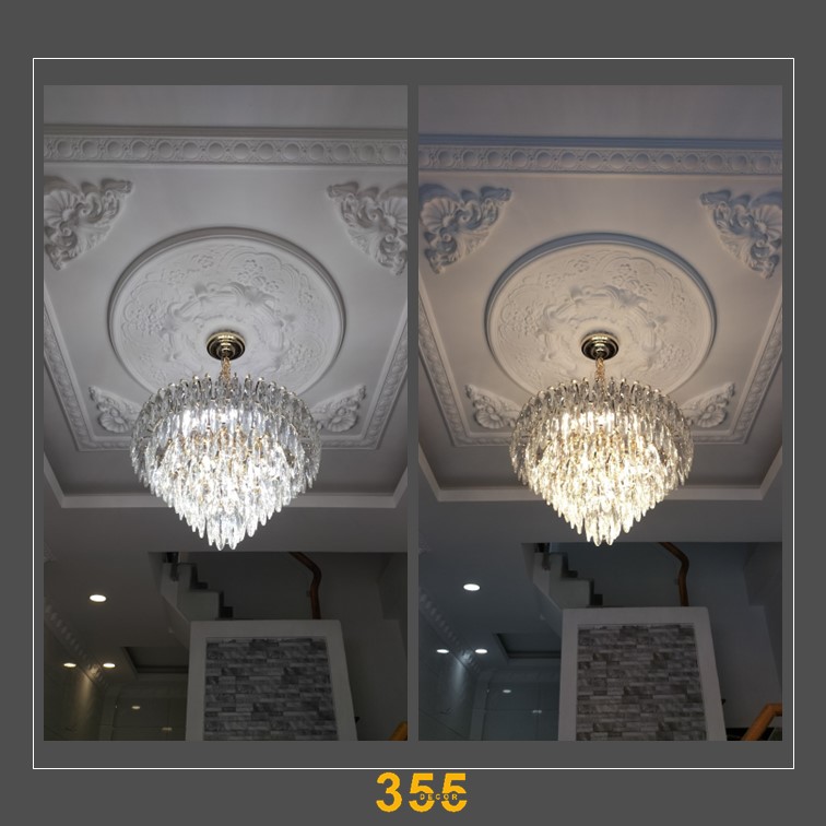 Đèn thả pha lê TPL8163T600