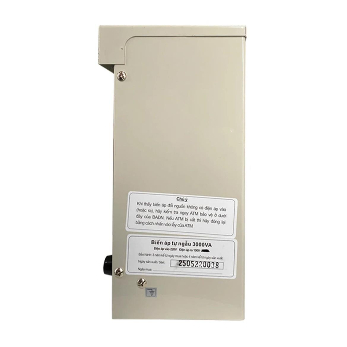 Biến áp đổi nguồn hạ áp 1 pha LiOA vỏ kim loại (Loại phổ thông)