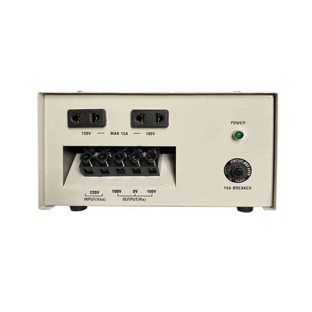 Biến áp đổi nguồn hạ áp 1 pha LiOA vỏ kim loại (Loại phổ thông)