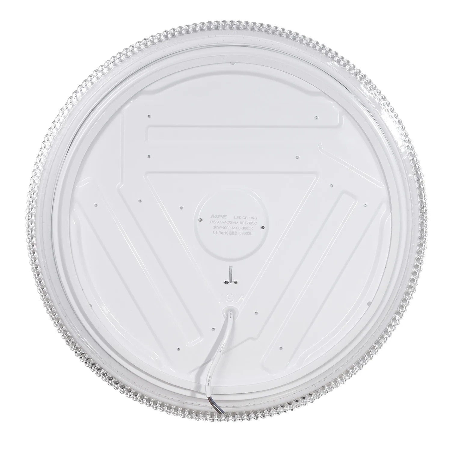 Đèn LED ốp trần MPE RCL-30/3C Seri RCL 30W 3 màu