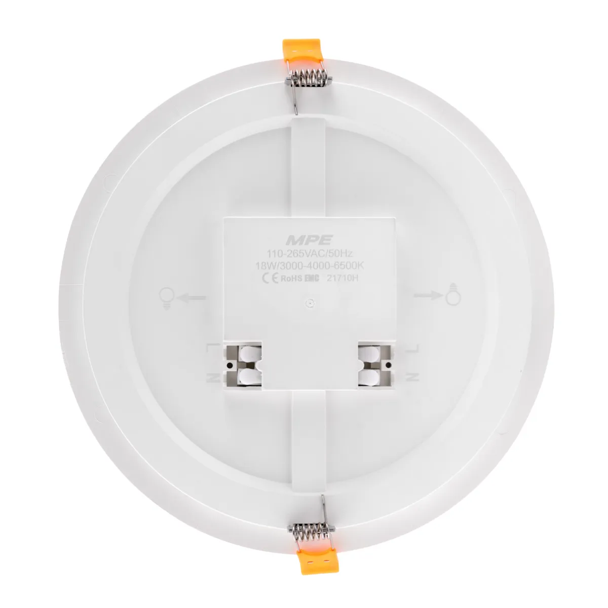 Đèn âm trần MPE Panel Mini RPE-18/3C 18W 3 màu ánh sáng