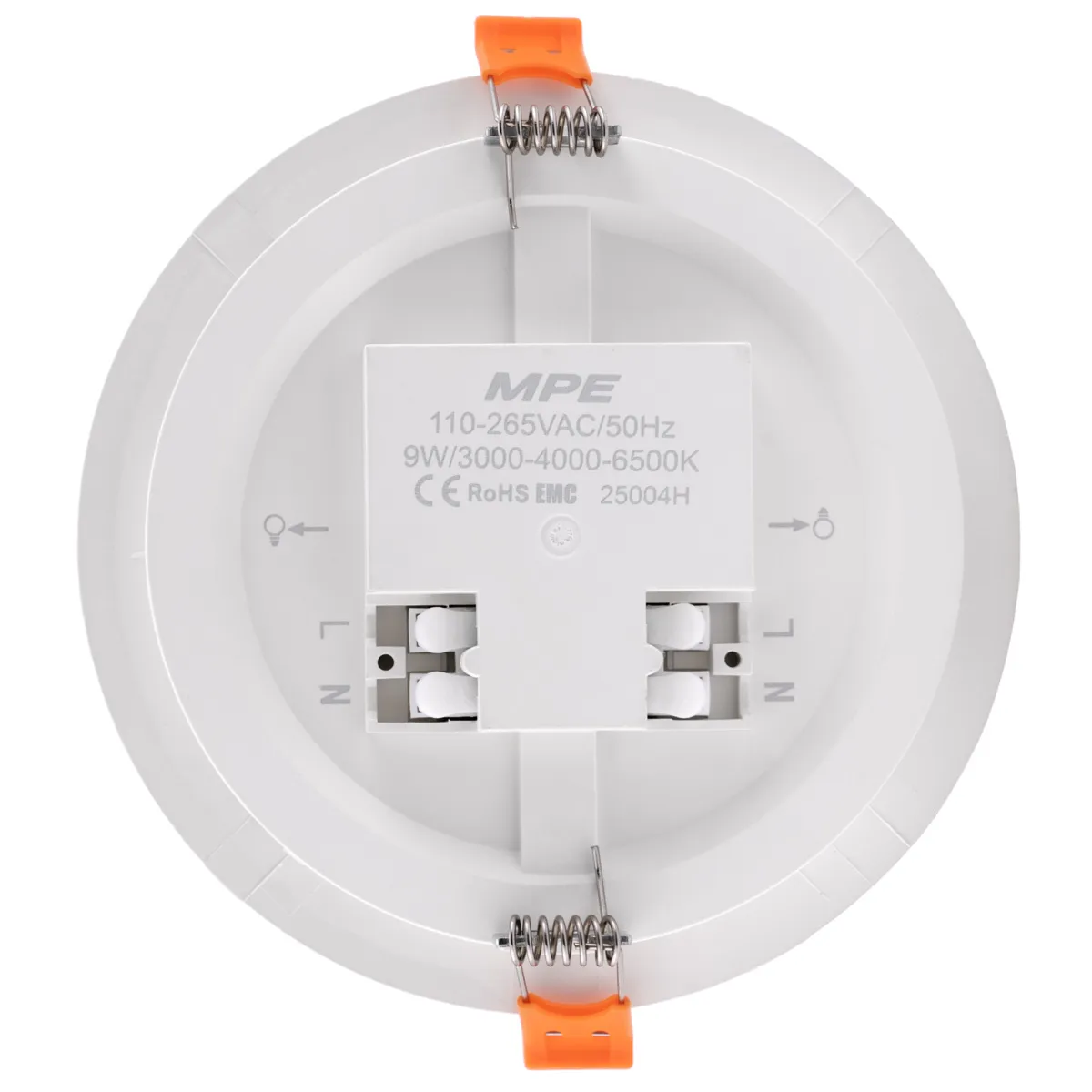 Đèn âm trần MPE Panel Mini RPE-9/3C 9W 3 màu ánh sáng