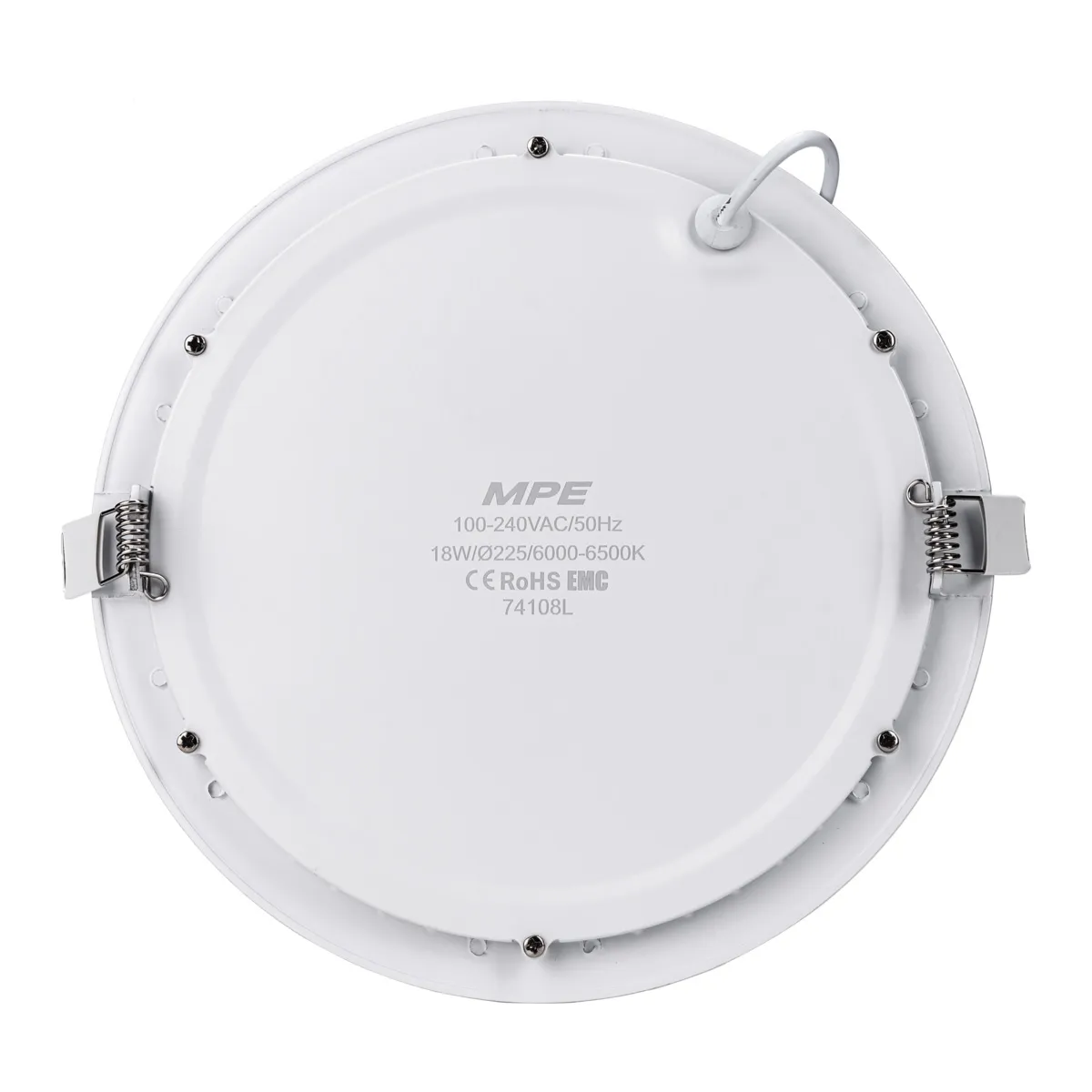 Đèn LED Panel MPE âm trần mỏng tròn RPL 18W