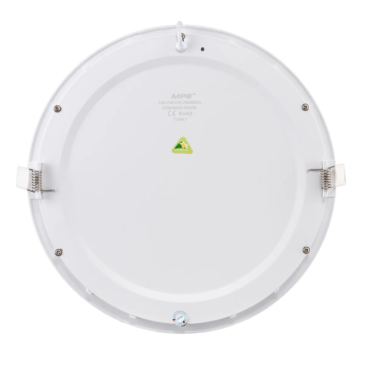 Đèn LED Panel MPE panel âm trần tròn điều chỉnh RPL/DIM 24W
