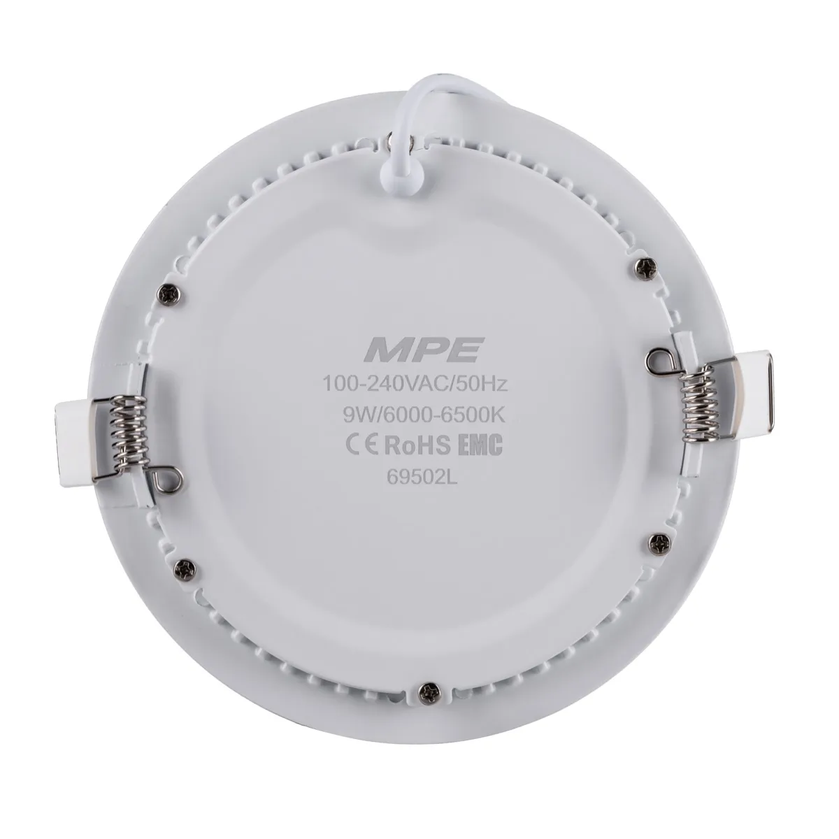 Đèn LED Panel MPE âm trần mỏng tròn RPL 9W
