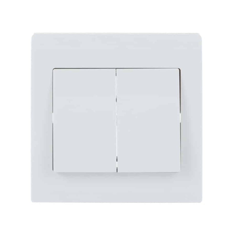 Bộ công tắc đôi ABB Inora BL106 2 chiều 10AX