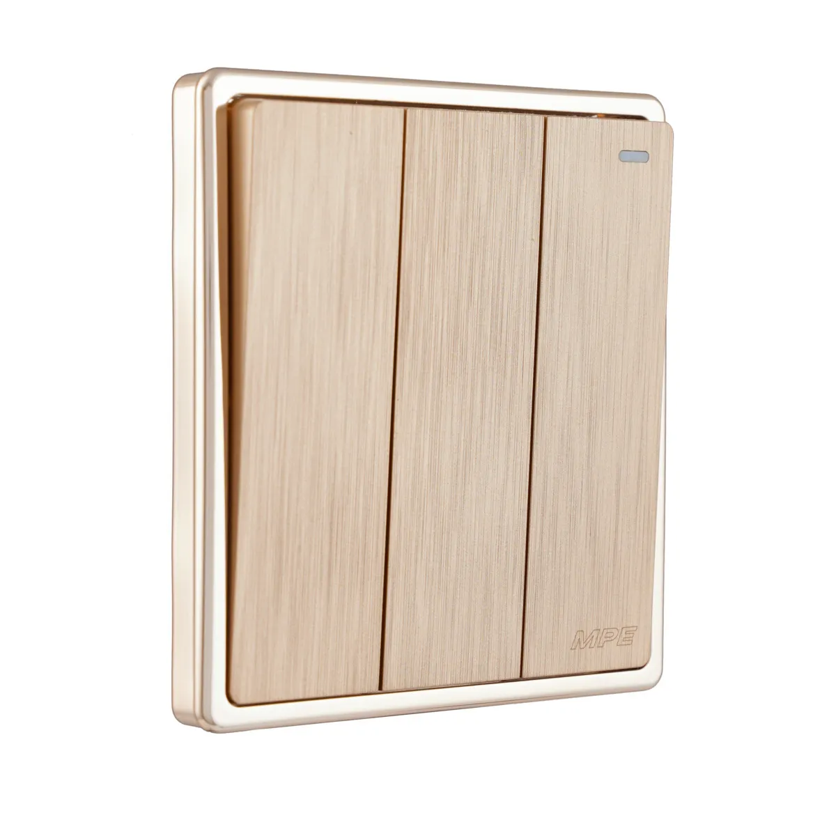 Mặt 3 công tắc 1 chiều MPE 16A-250V