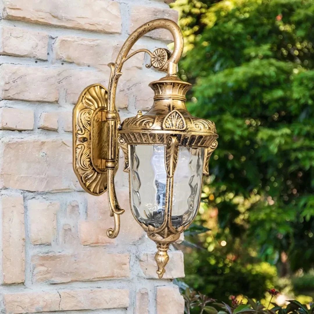 Đèn vách ngoài trời W250*L160*H410, E27*1