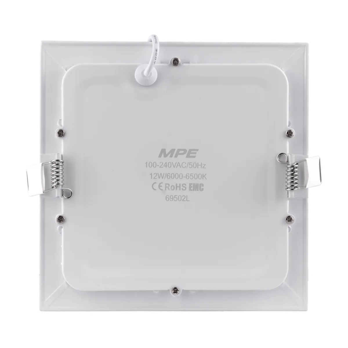 Đèn LED Panel MPE âm trần mỏng vuông SPL 12W