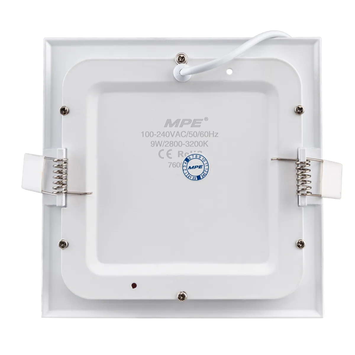 Đèn LED Panel MPE âm trần mỏng vuông SPL 9W