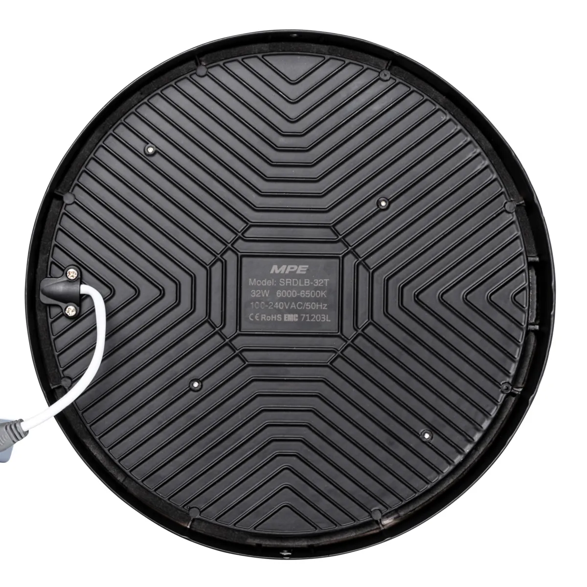 Đèn LED downlight MPE tròn nổi tràn viền đen 32W series SRDL