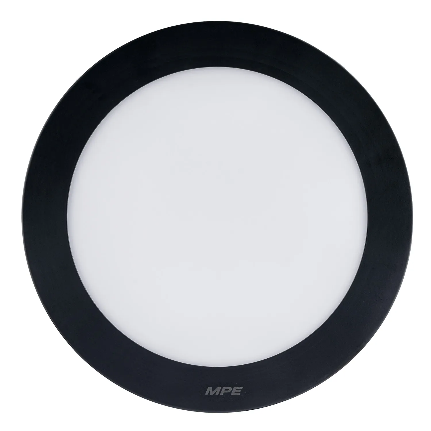 Đèn LED ốp trần MPE tròn 12W viền đen 1200Lm