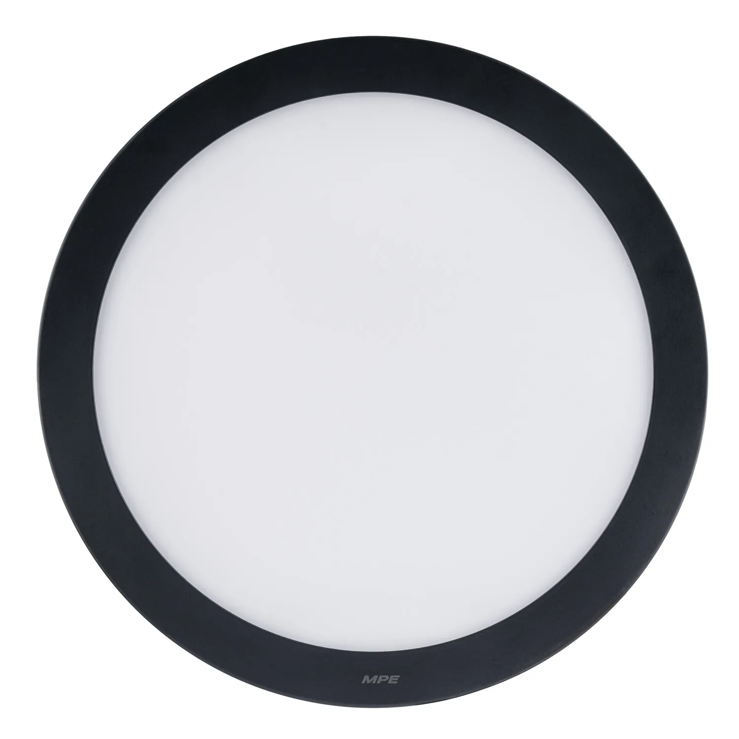 Đèn LED ốp trần MPE tròn 24W viền đen 2400Lm