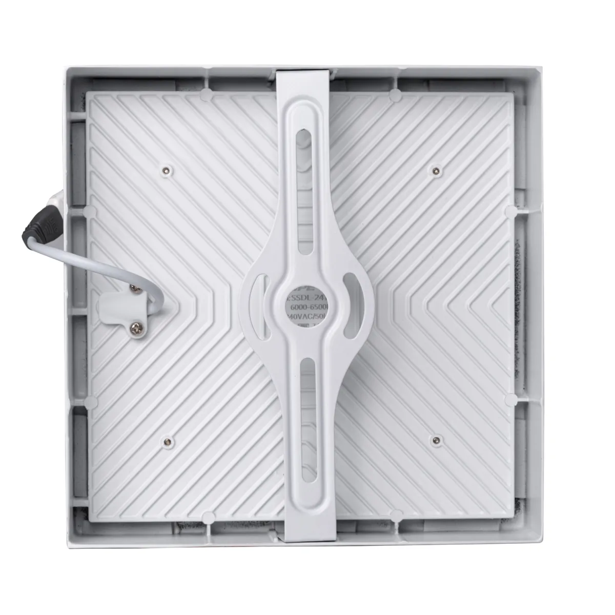 Đèn LED downlight MPE vuông nổi tràn viền trắng 24W series SSDL